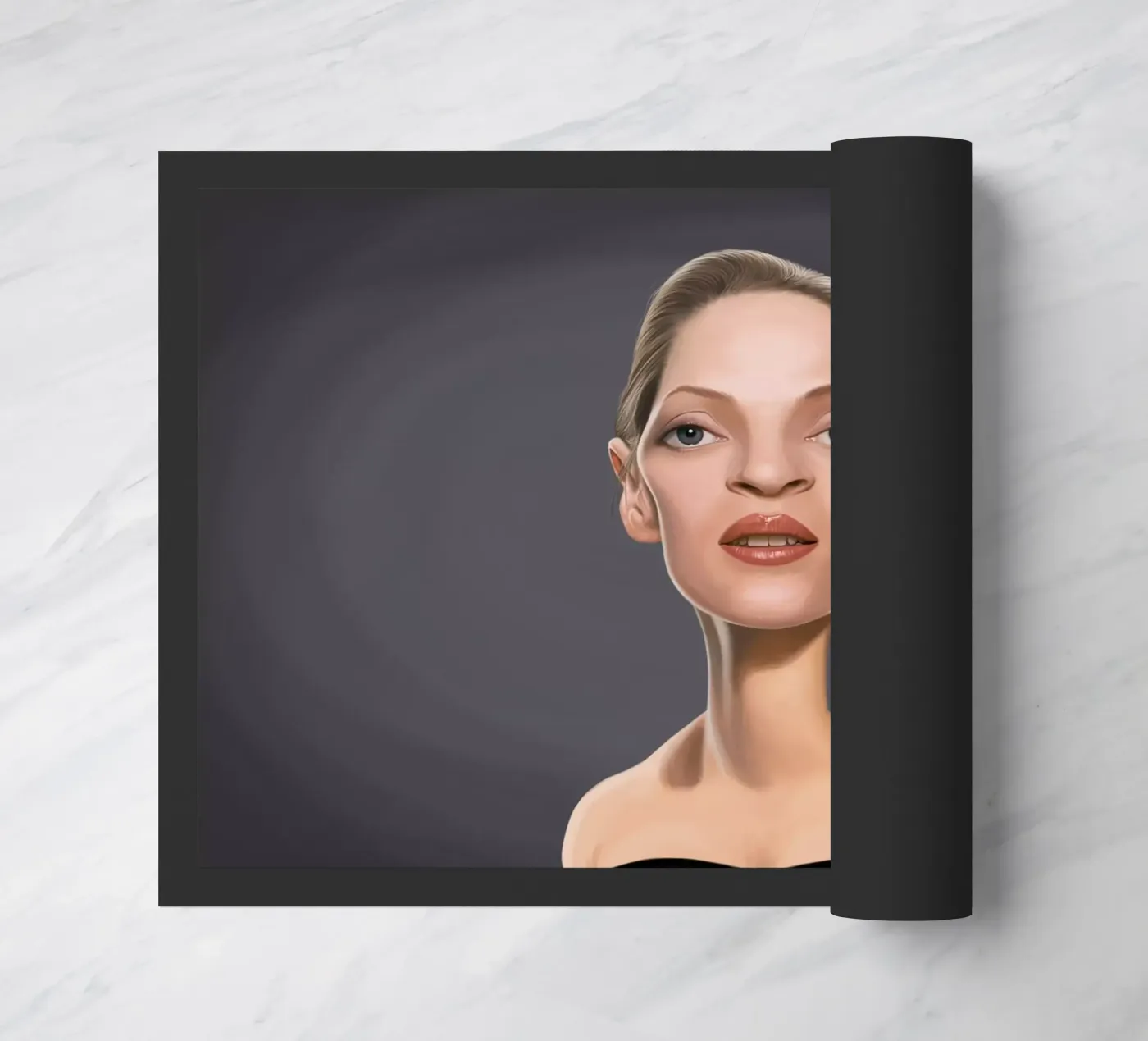 Uma Thurman zerbino da Rob Art | Illustration