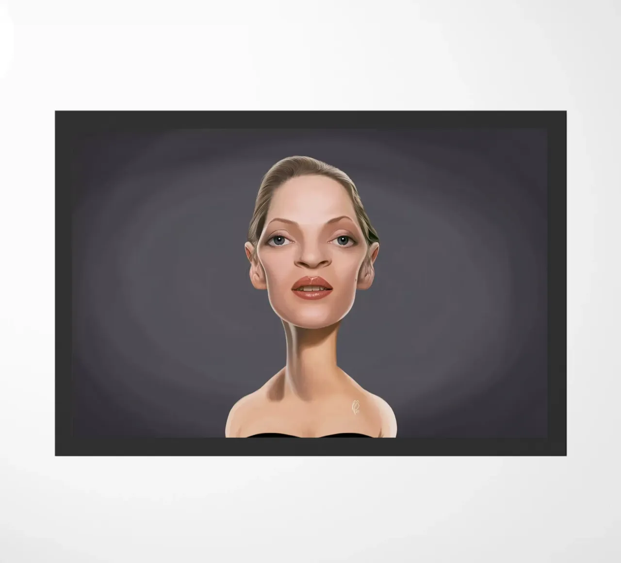 Uma Thurman zerbino da Rob Art | Illustration