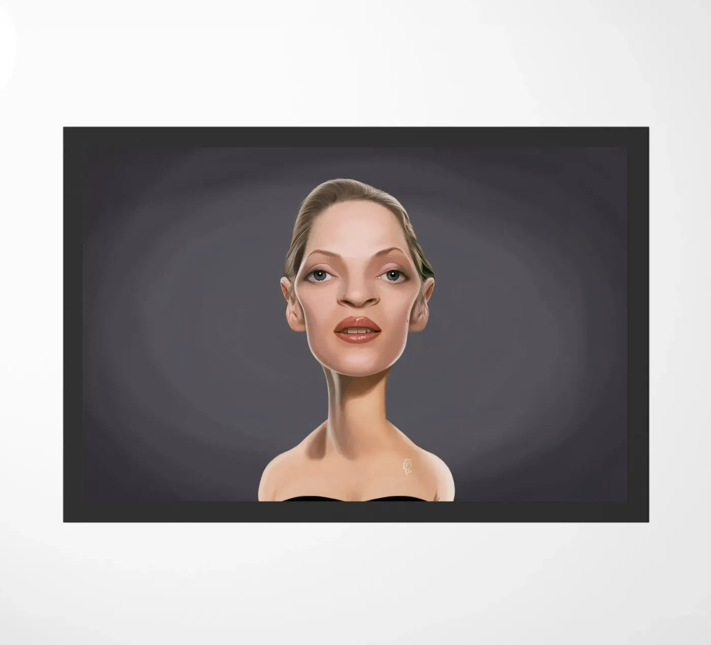 Uma Thurman zerbino da Rob Art | Illustration