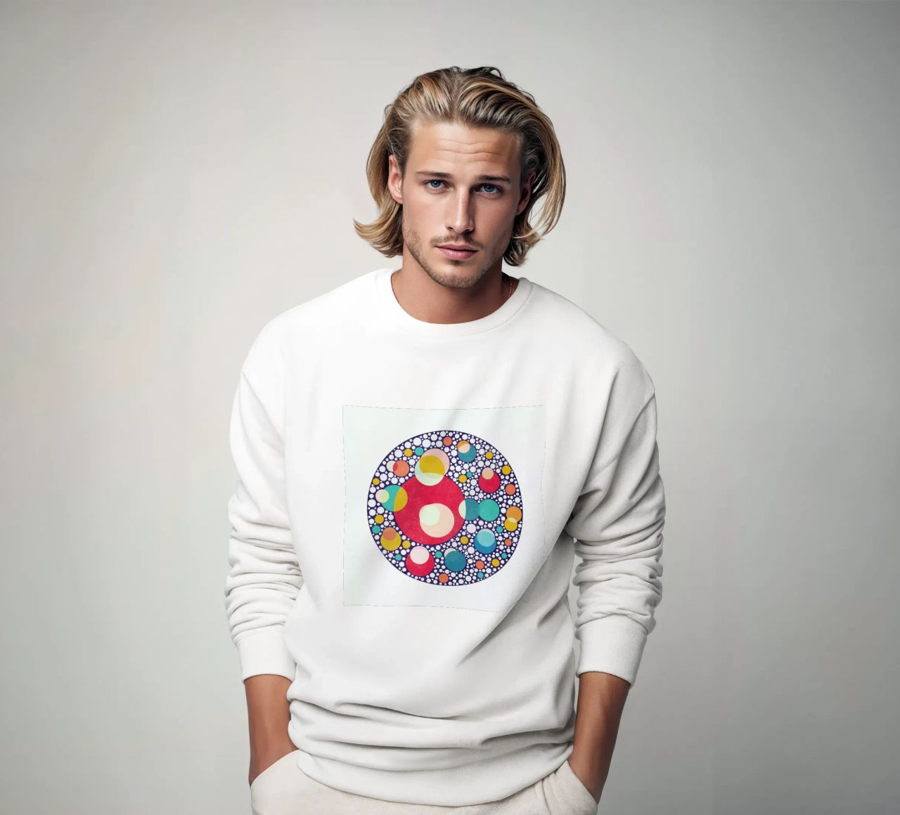Dancing Colors sudadera de lovely lines
