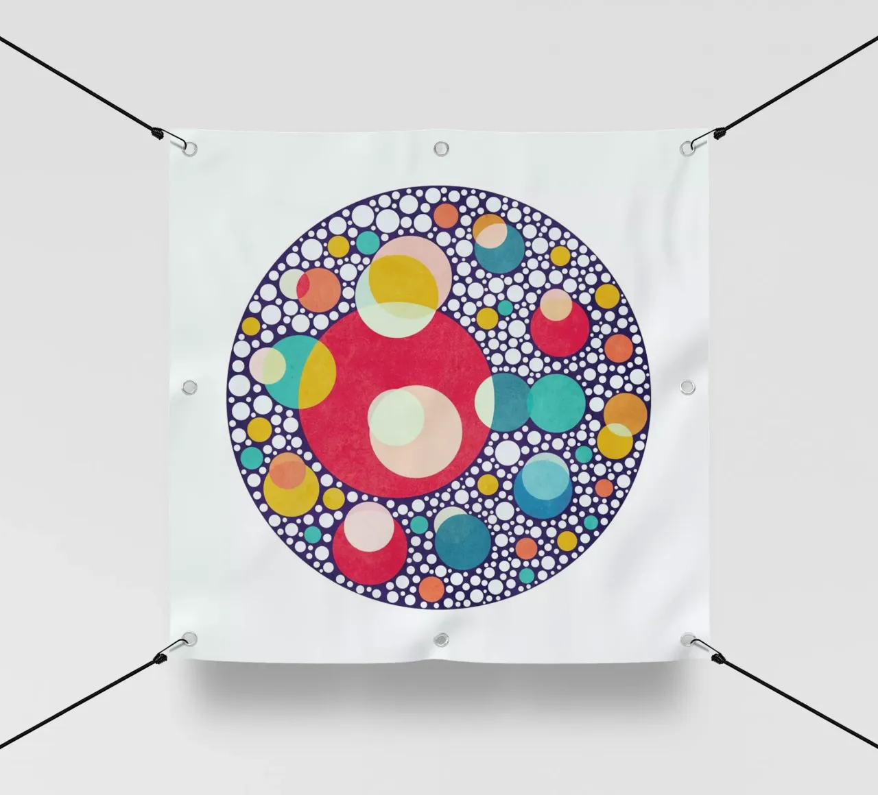 Dancing Colors telo in pvc da lovely lines