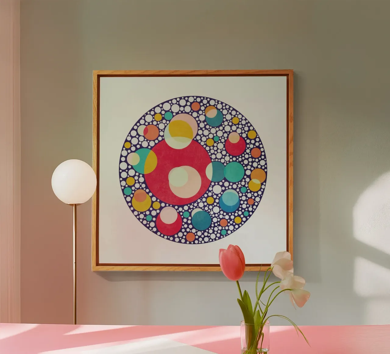 Dancing Colors plexiglass da Abstract 888