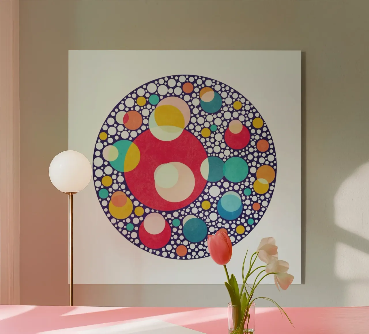 Dancing Colors plexiglass da Abstract 888