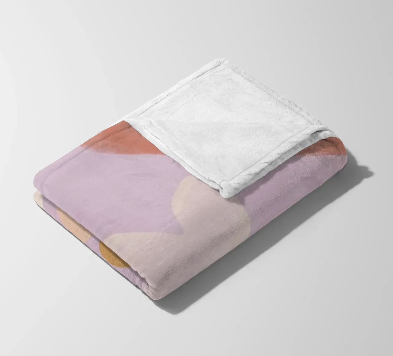 Campi delicati con un cuore coperta in pile da Carinaprint