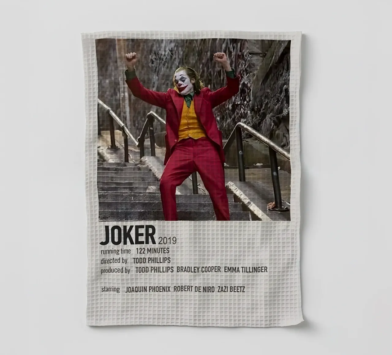 JOKER 2019 canovaccio da cucina da MVFminimalist