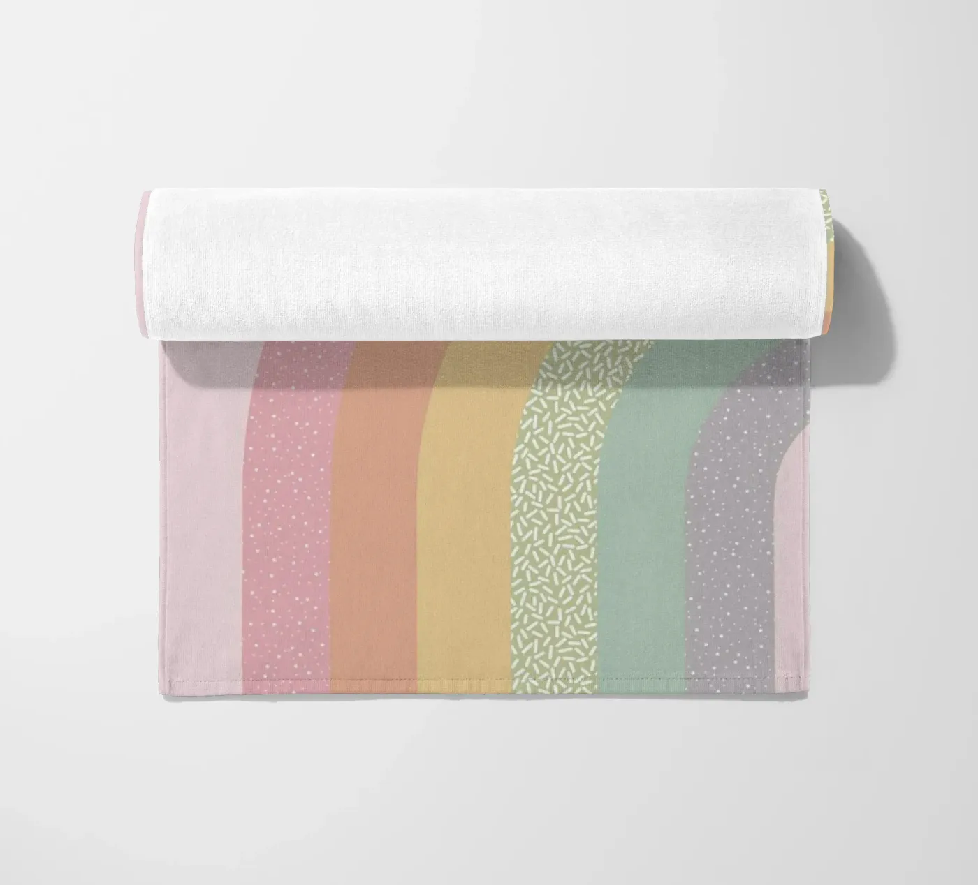 Sweet Rainbow serviette de plage de Tiny Wonder Co.