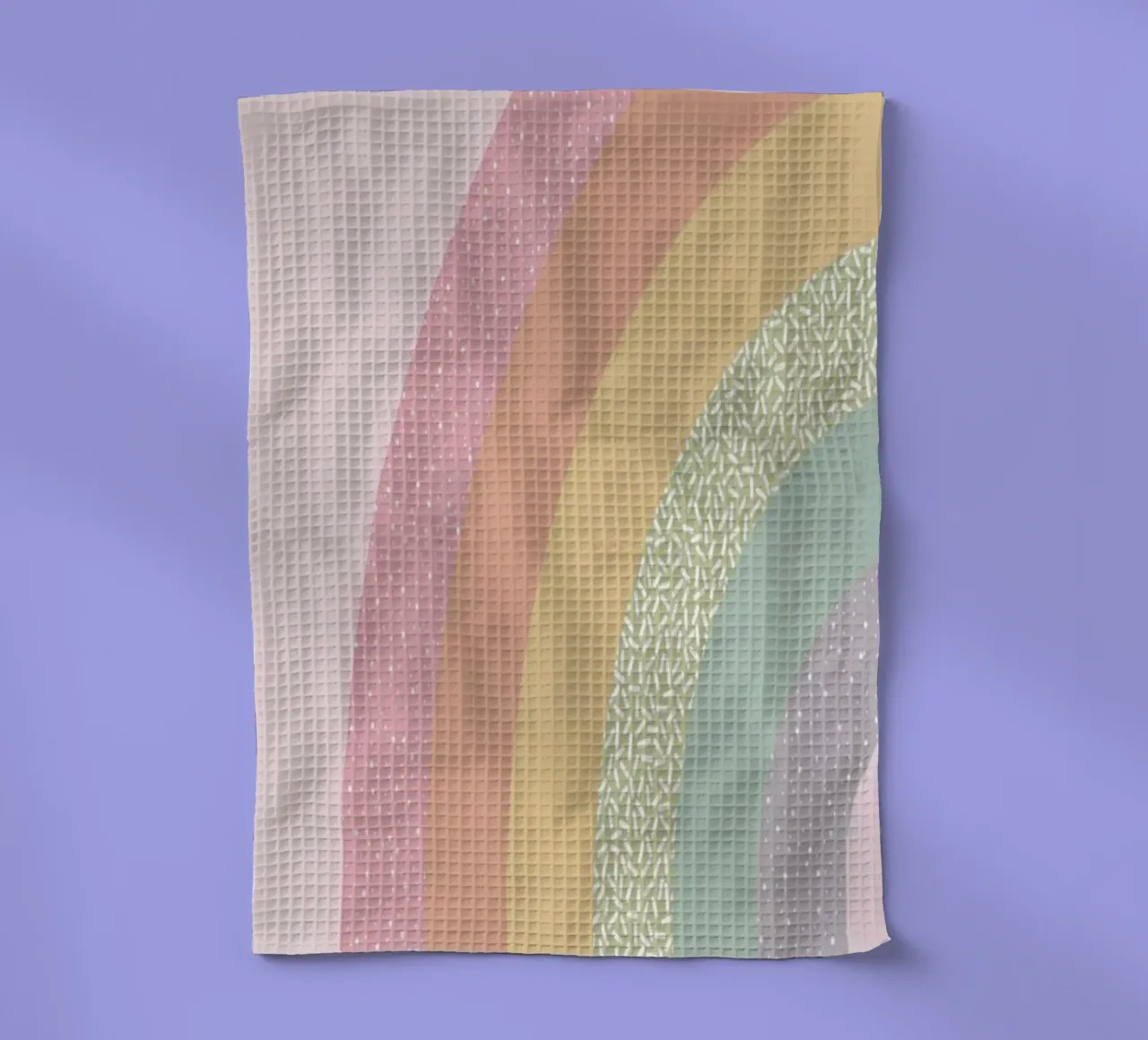 Sweet Rainbow tea towel by cafelab