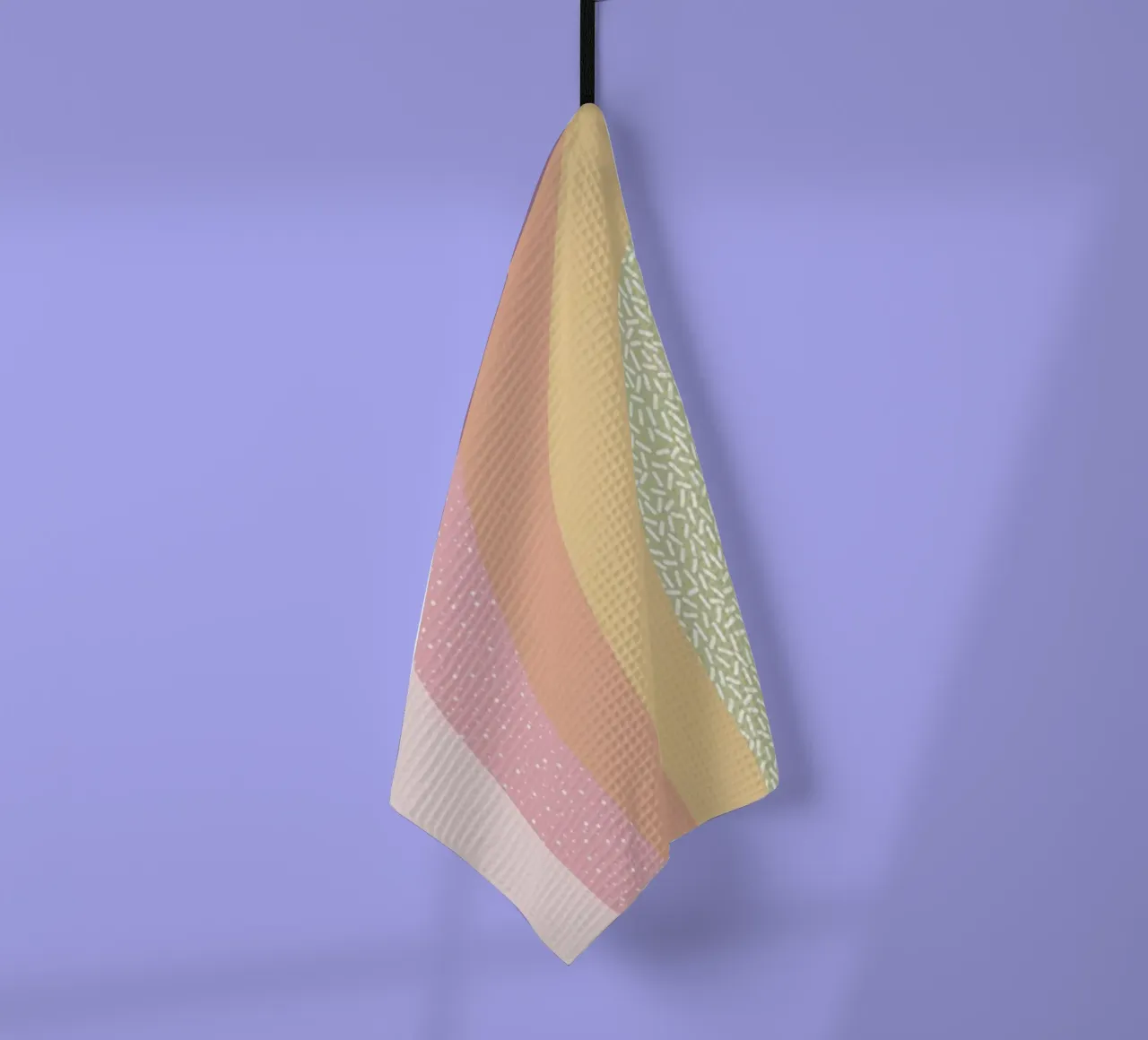 Sweet Rainbow tea towel by cafelab