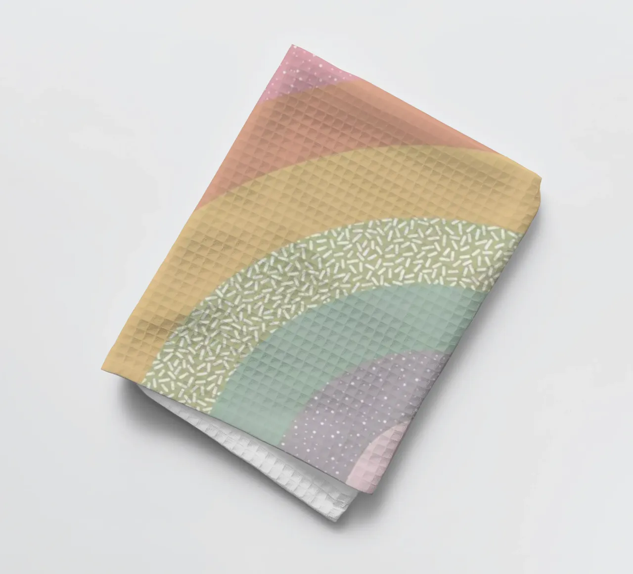 Sweet Rainbow tea towel by cafelab