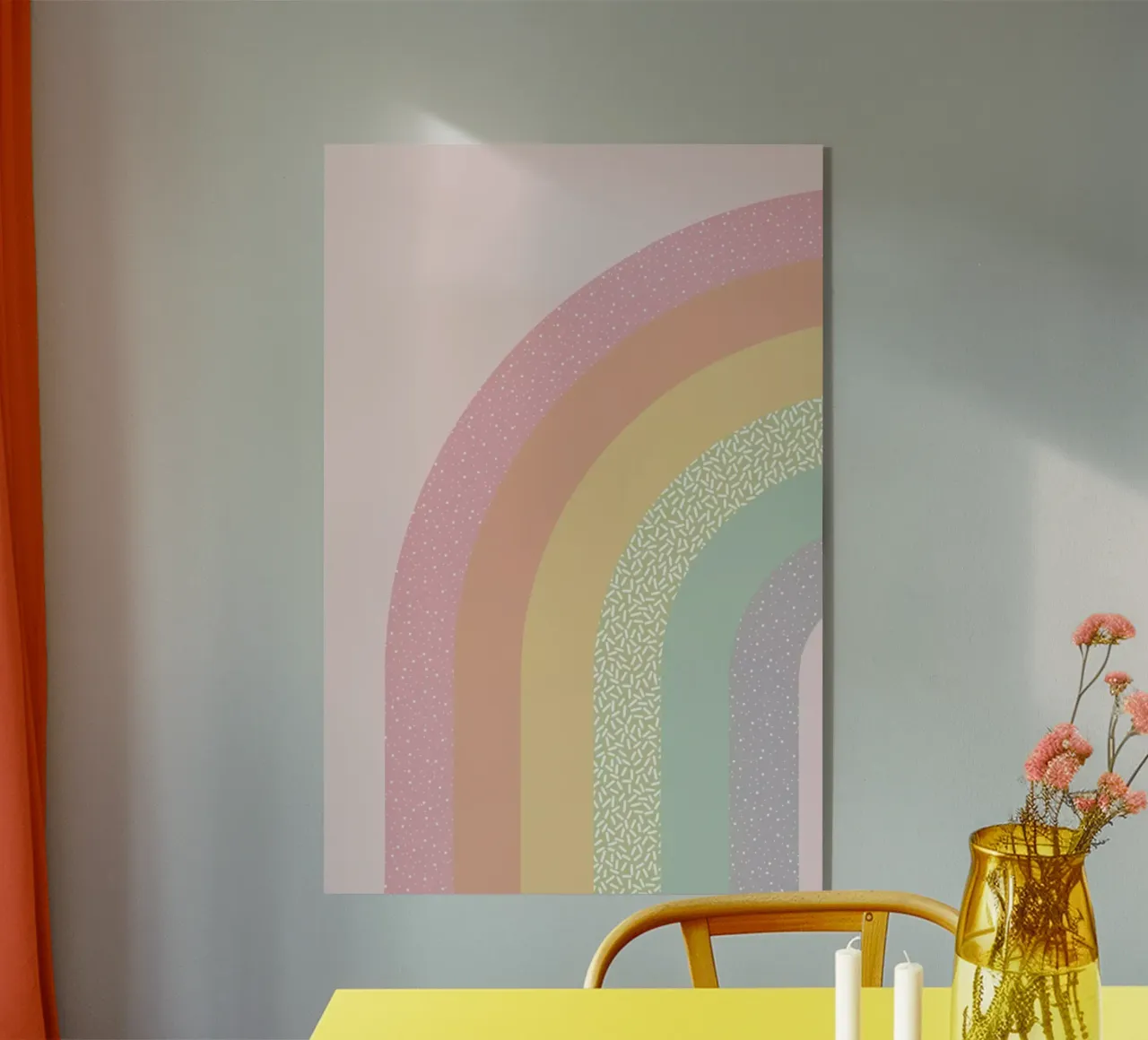 Sweet Rainbow plexiglass da cafelab