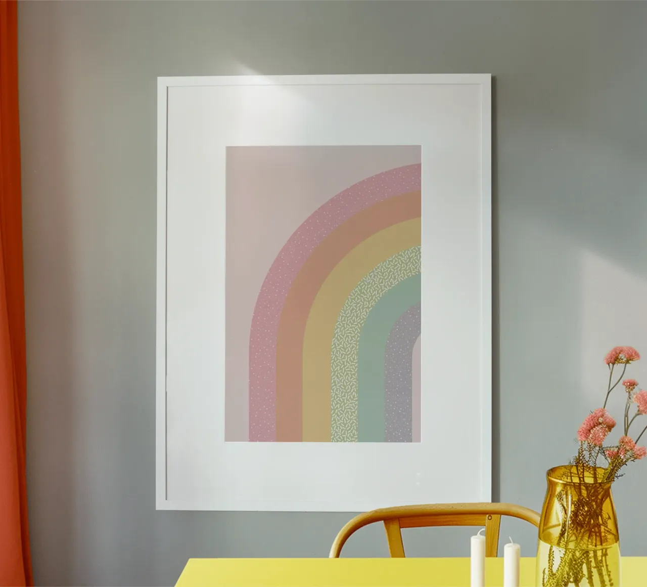 Sweet Rainbow hahnemühle by cafelab