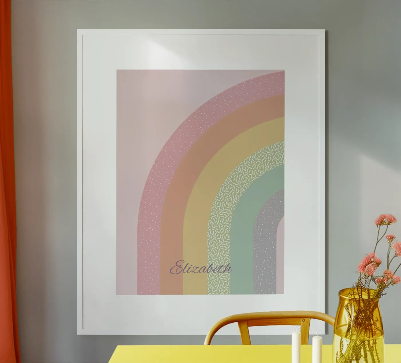 Dolce arcobaleno poster da Tiny Wonder Co.