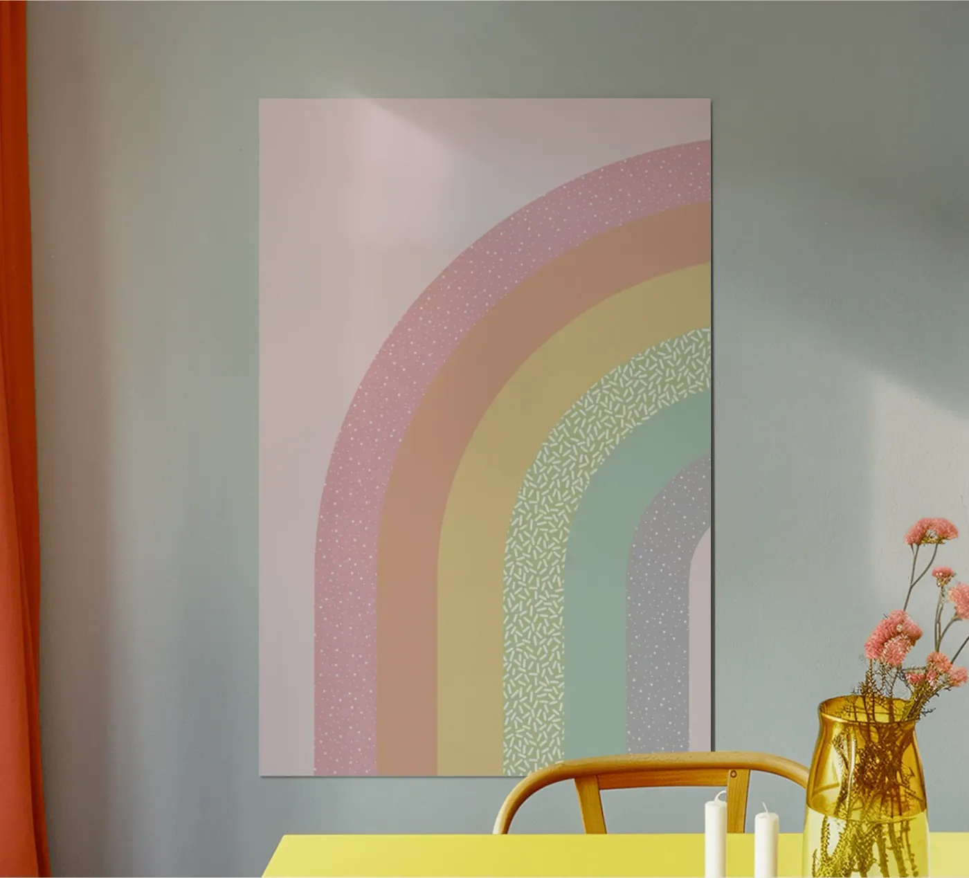 Dolce arcobaleno poster da cafelab