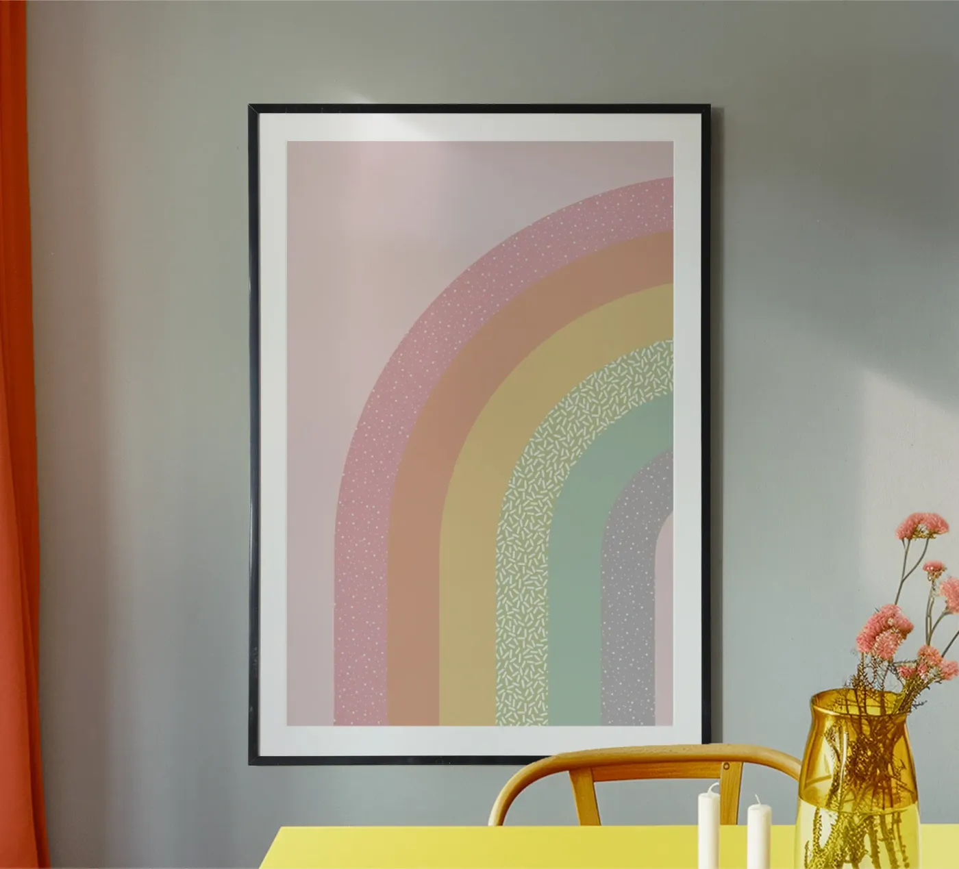 Dolce arcobaleno poster da cafelab