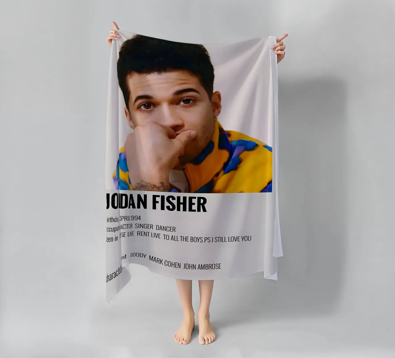 JORDAN FISHER telo mare da MVFminimalist