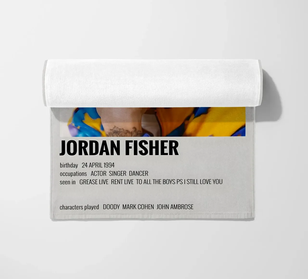 JORDAN FISHER telo mare da MVFminimalist