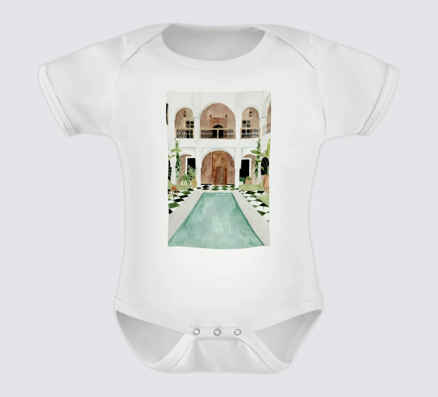 Riad body bébé de Isabelle Vandeplassche