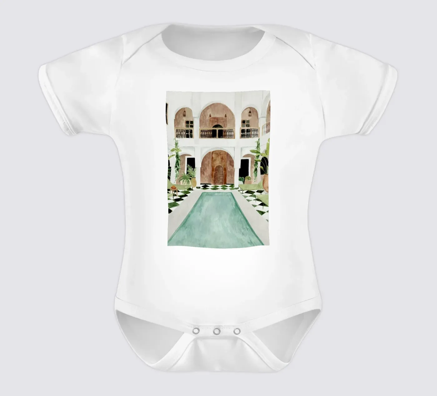 Riad body bébé de Isabelle Vandeplassche