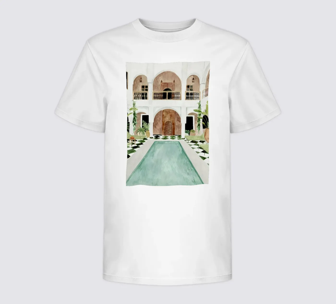 Riad kinder t-shirt van Isabelle Vandeplassche