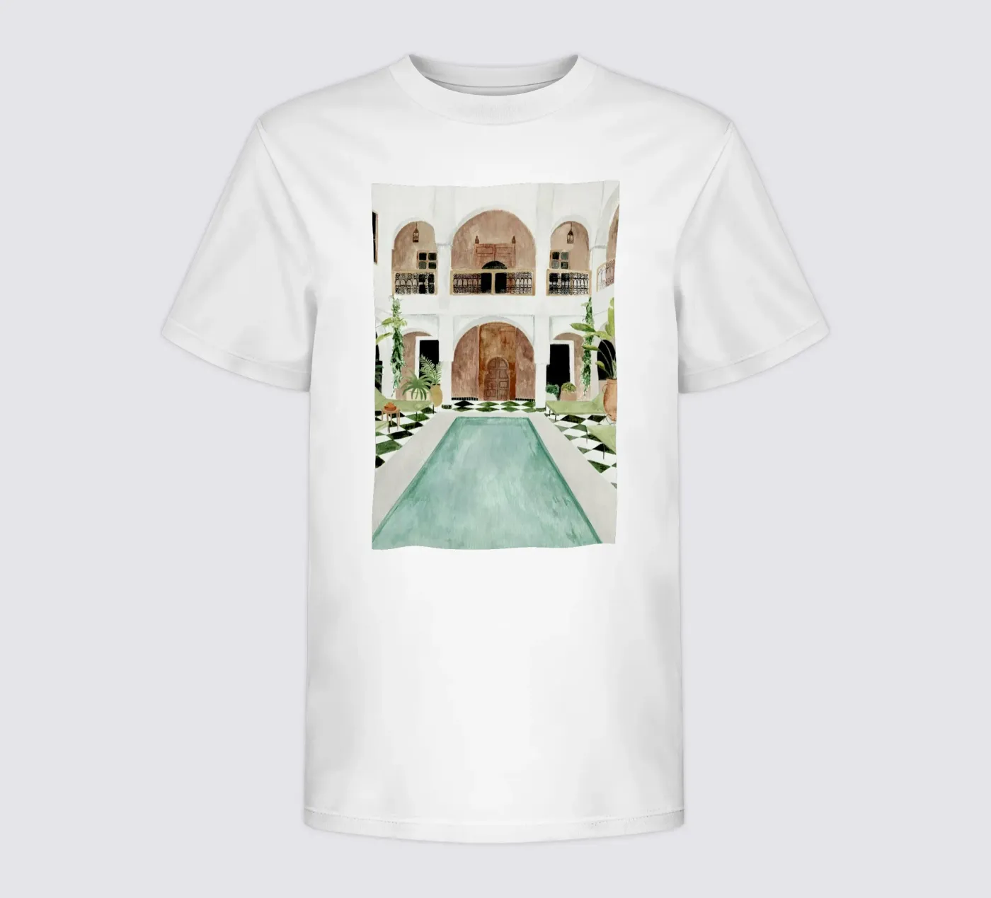 Riad t-shirt bambini da Isabelle Vandeplassche
