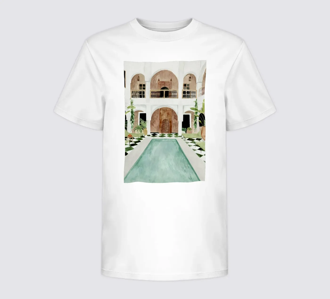 Riad t-shirt bambini da Isabelle Vandeplassche