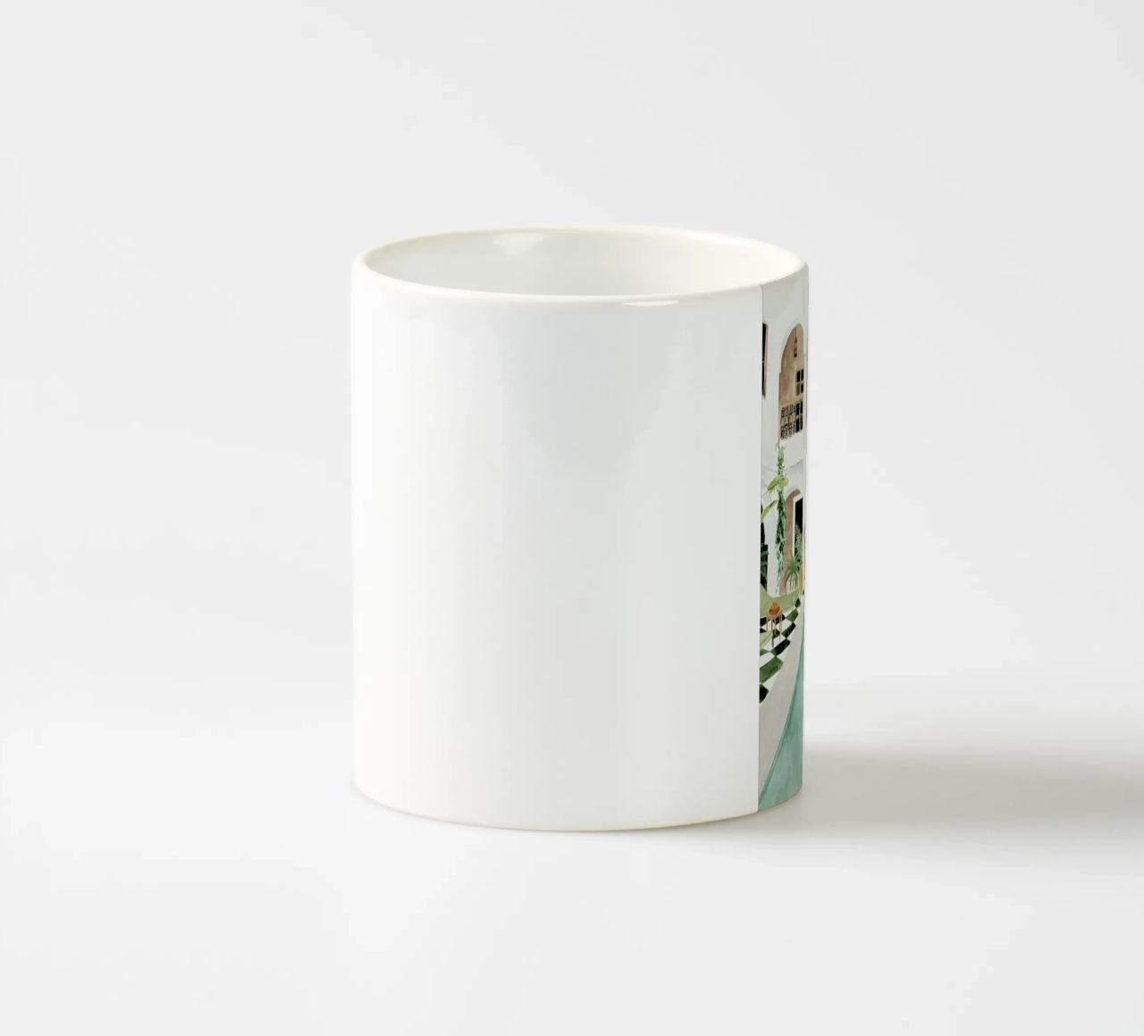 Riad tazza in ceramica da Isabelle Vandeplassche