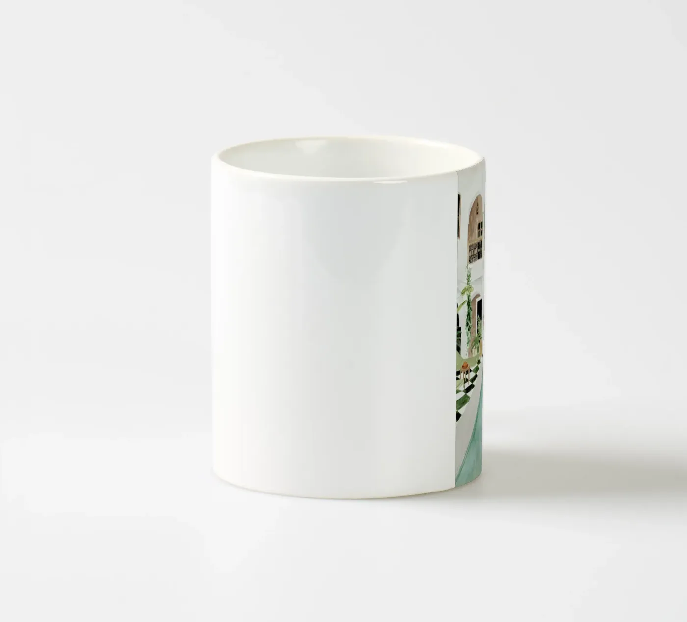 Riad ceramic mug by Isabelle Vandeplassche