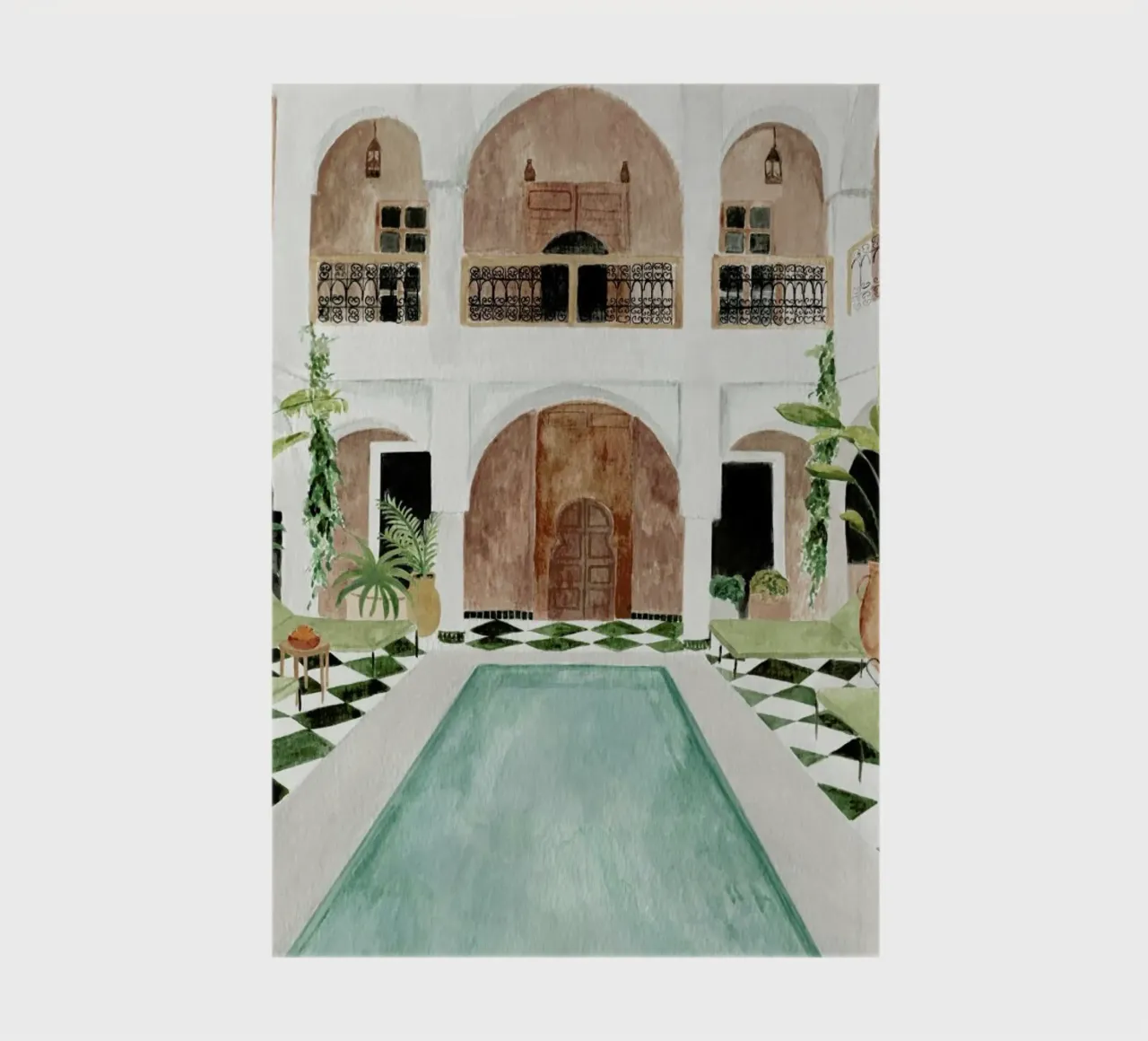 Riad diario da Isabelle Vandeplassche