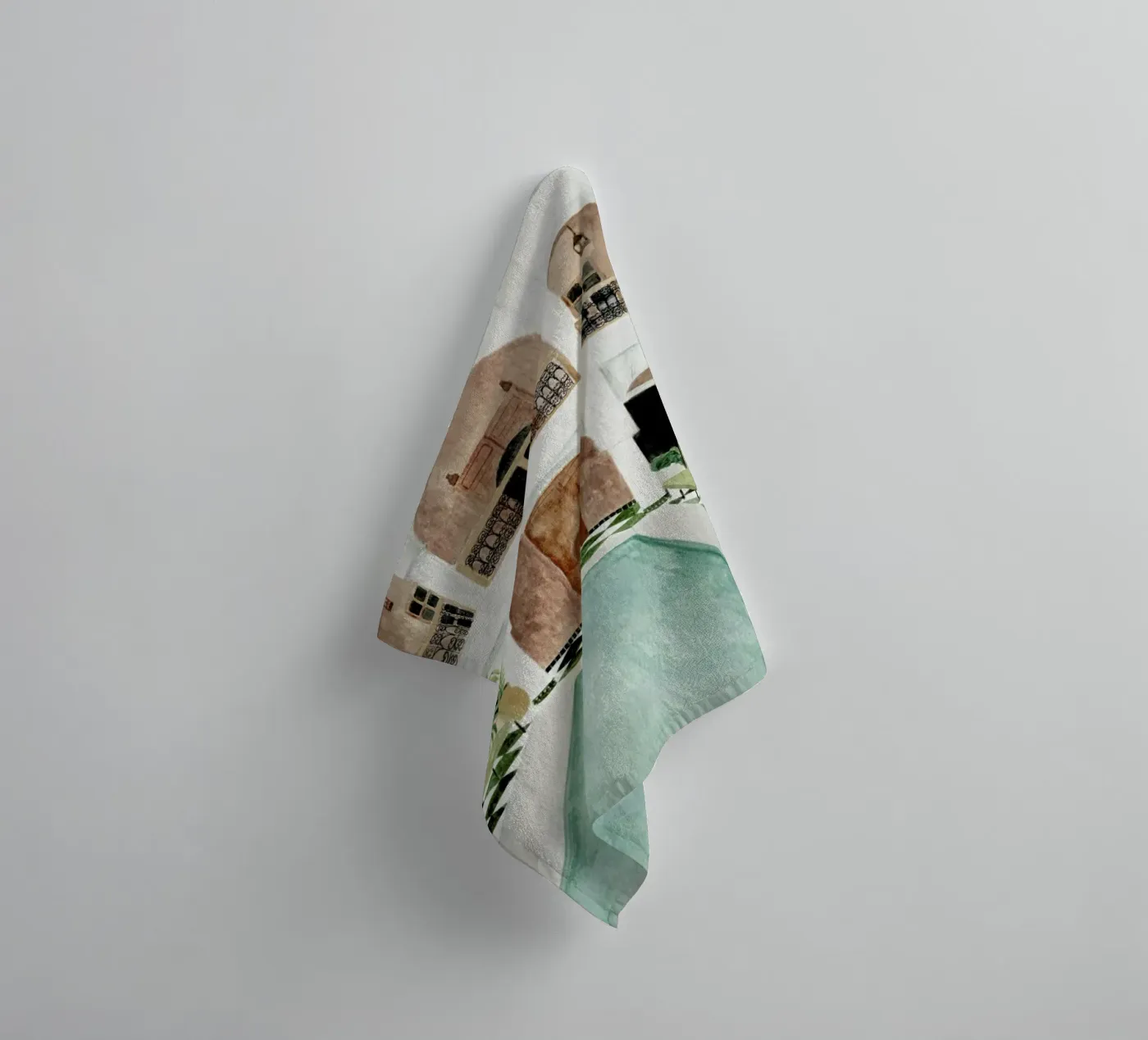 Riad badhanddoek van Isabelle Vandeplassche