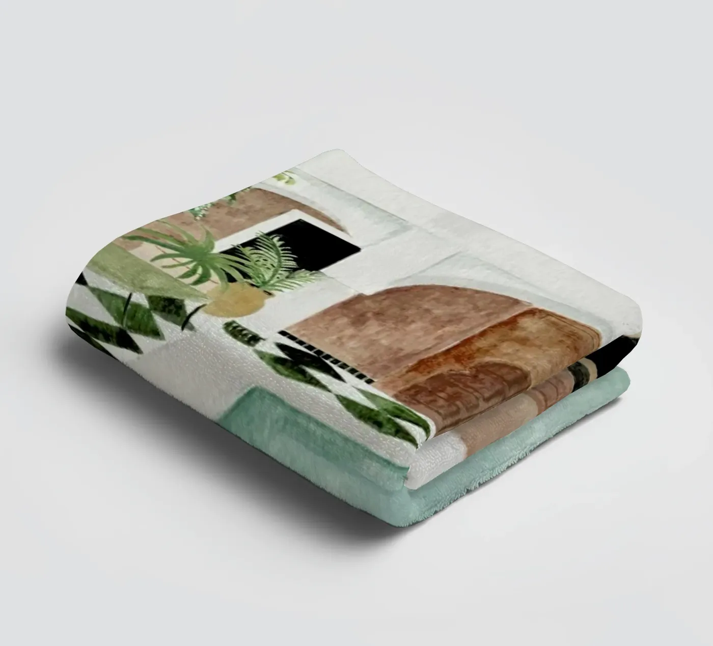 Riad badhanddoek van Isabelle Vandeplassche