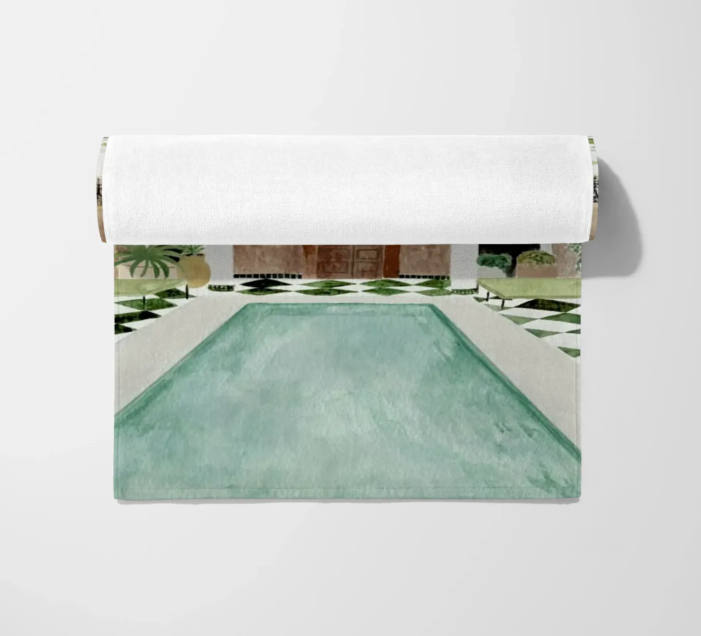 Riad strandhanddoek van Isabelle Vandeplassche