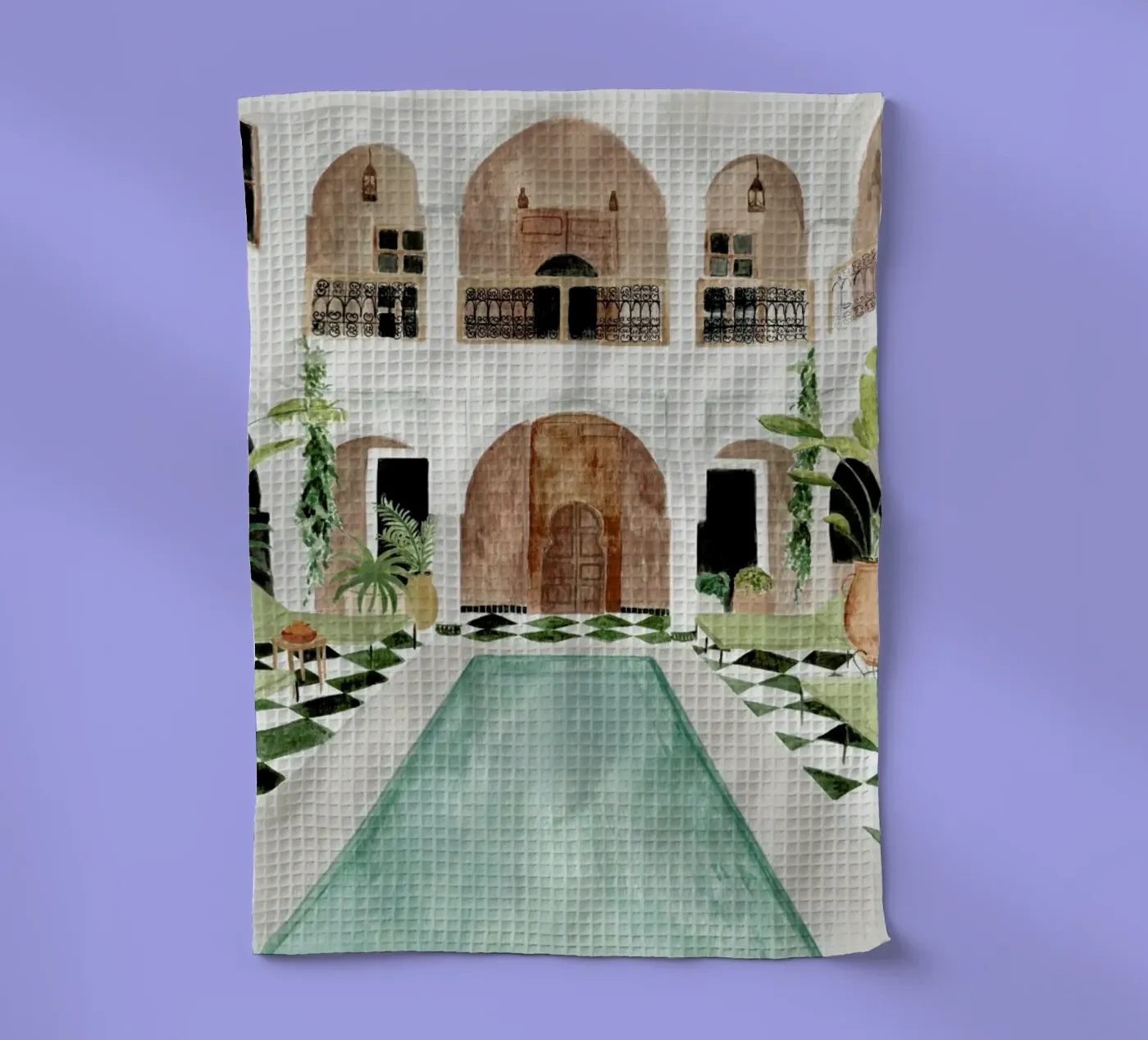 Riad torchon de Isabelle Vandeplassche