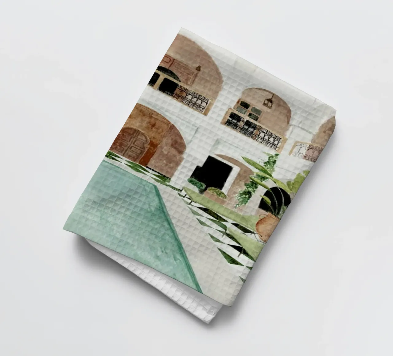 Riad canovaccio da cucina da Isabelle Vandeplassche