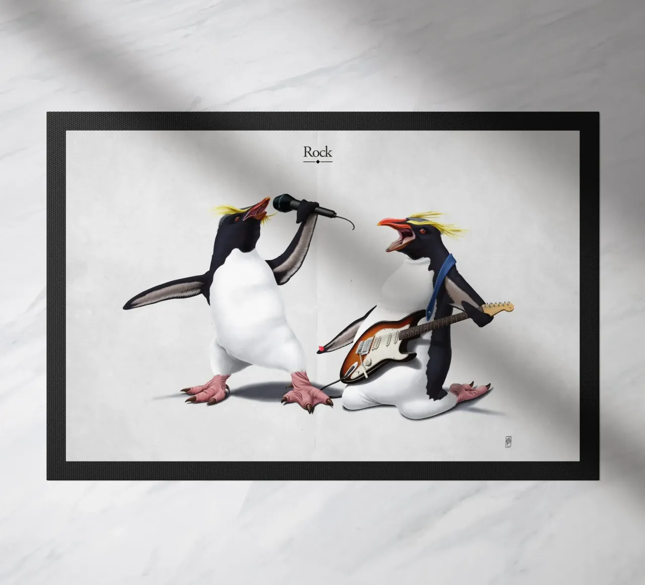 Rock (Titled) zerbino da Rob Art | Illustration