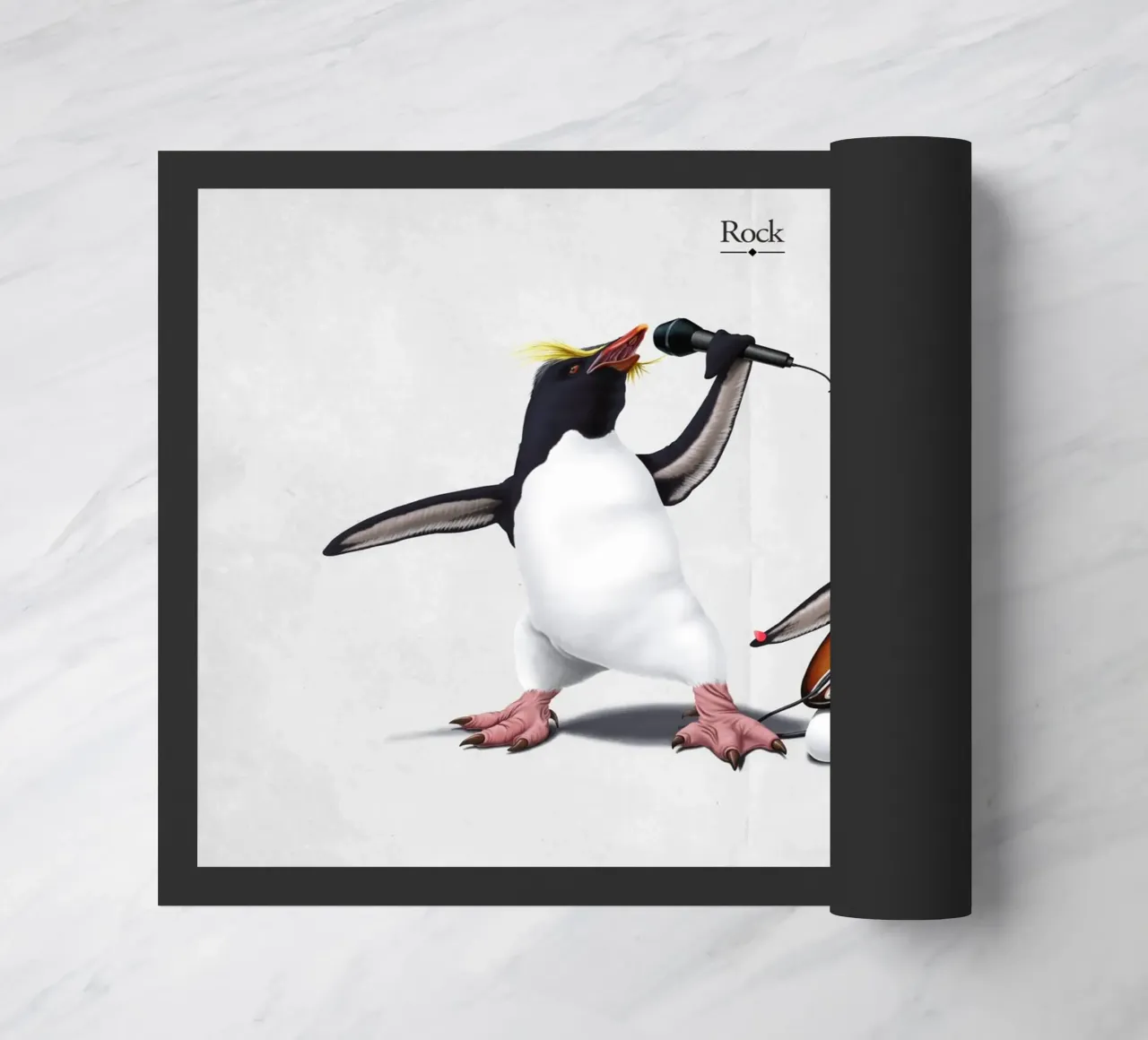 Rock (Titled) zerbino da Rob Art | Illustration