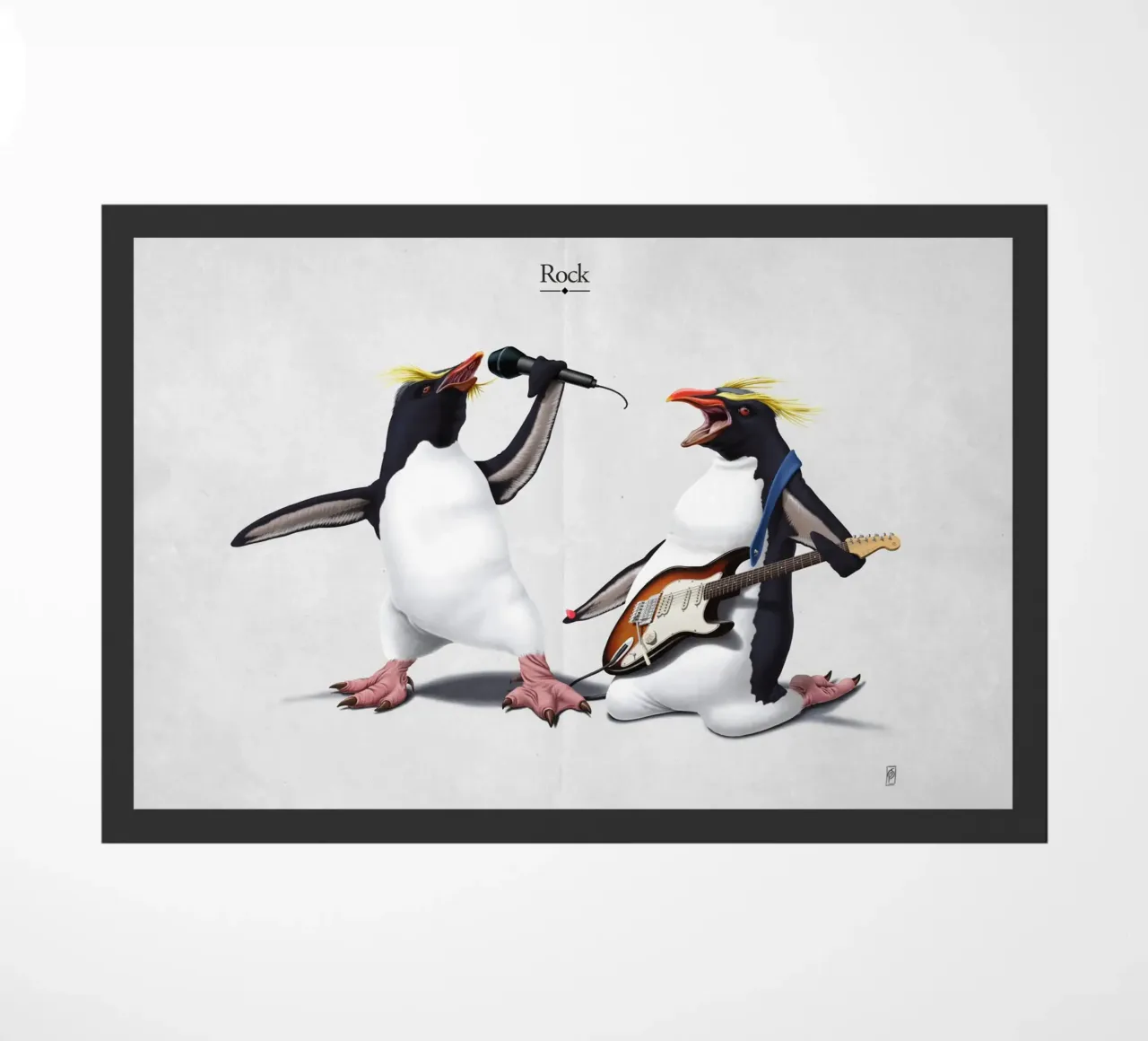 Rock (Titled) zerbino da Rob Art | Illustration