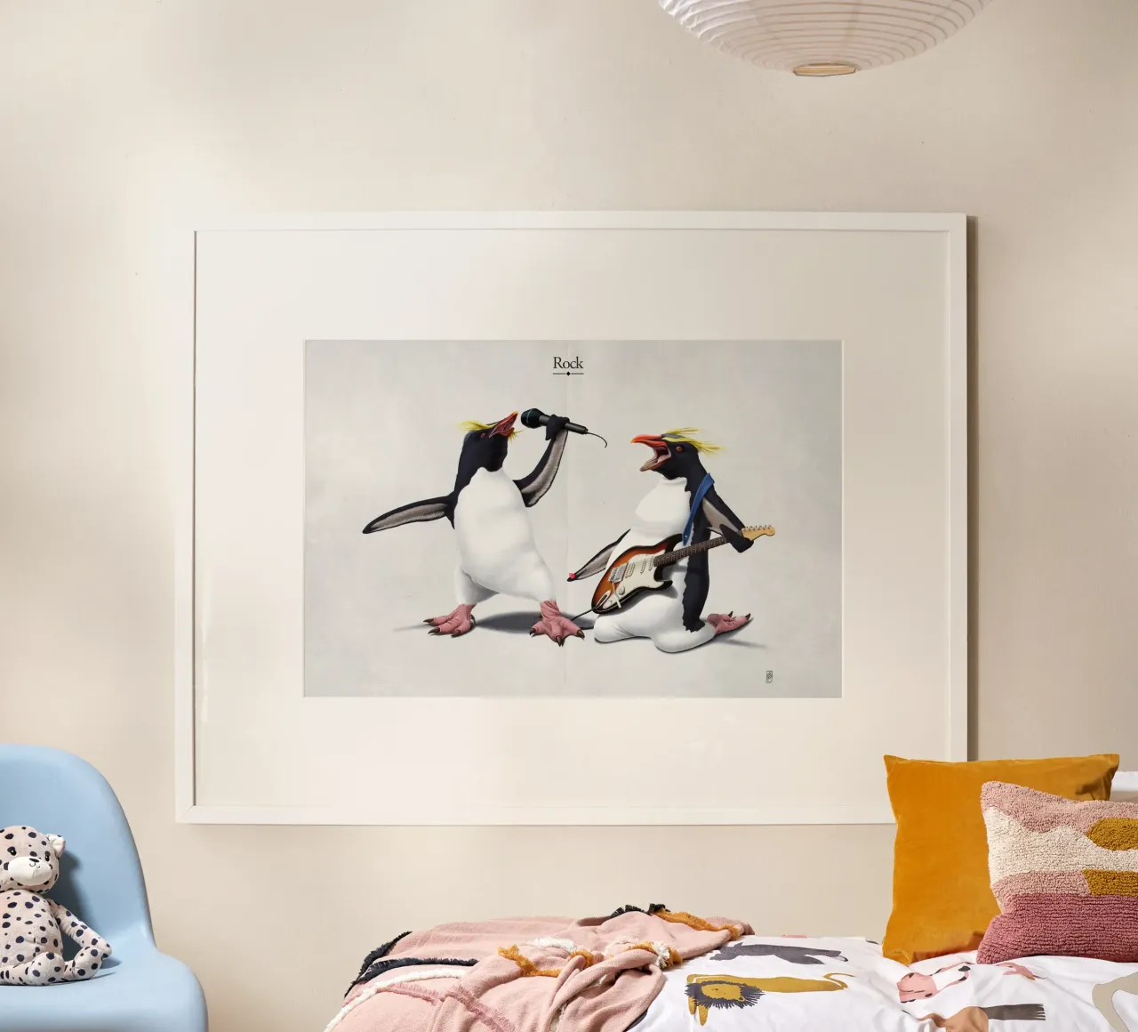 Rock (Titled) poster da Rob Art | Illustration