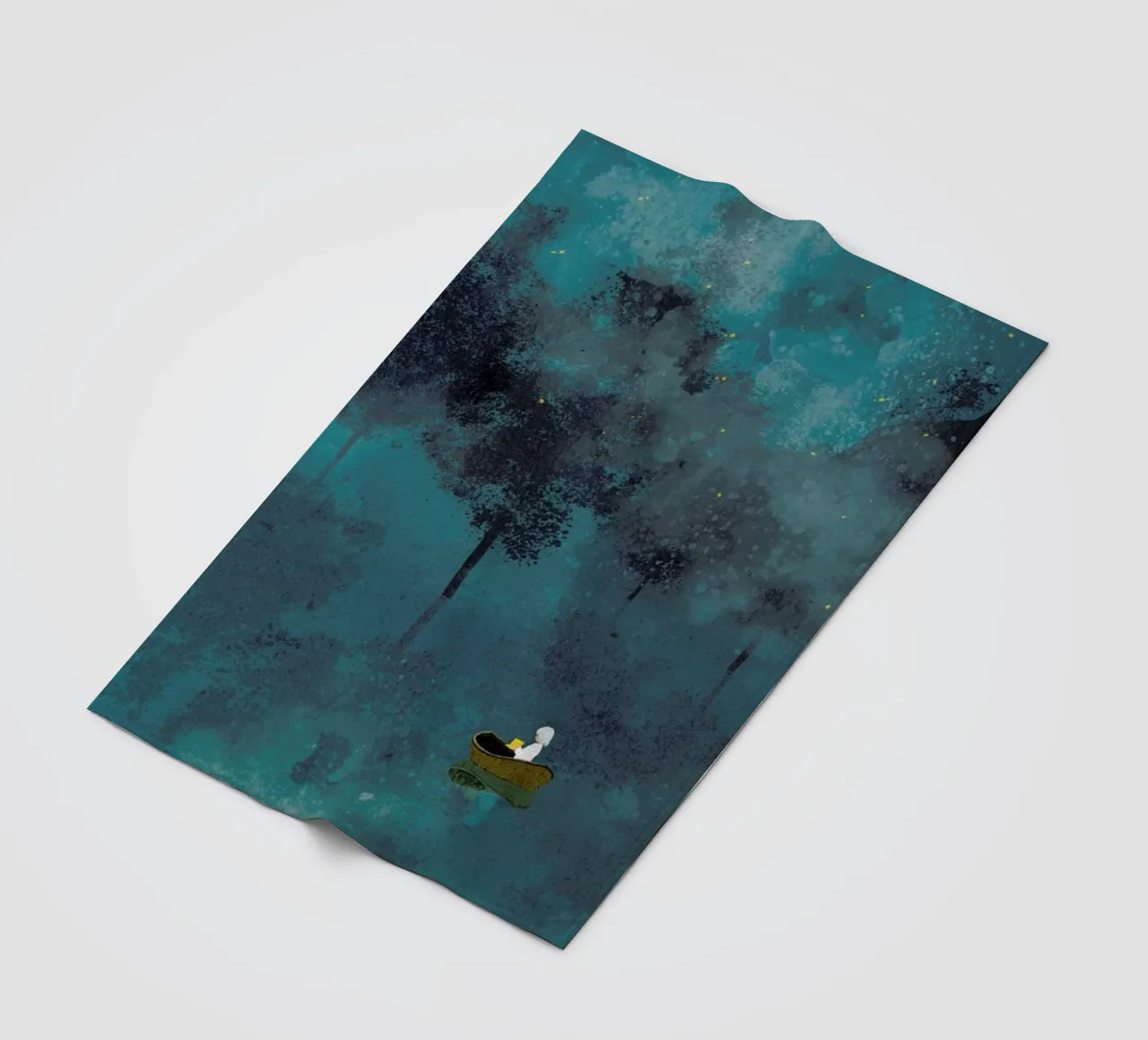 Chi Fleecedecke von Duong Tu Tran