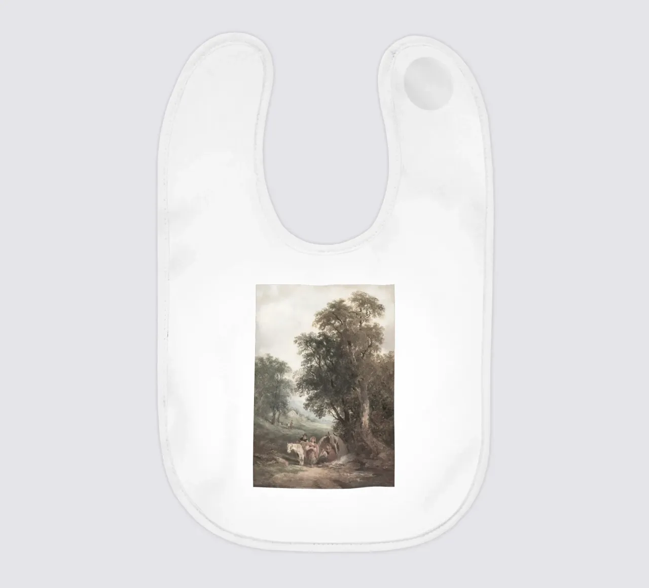 Paesaggio romantico: Traveler's Rest di Forest Edge bavaglino da ClubArt