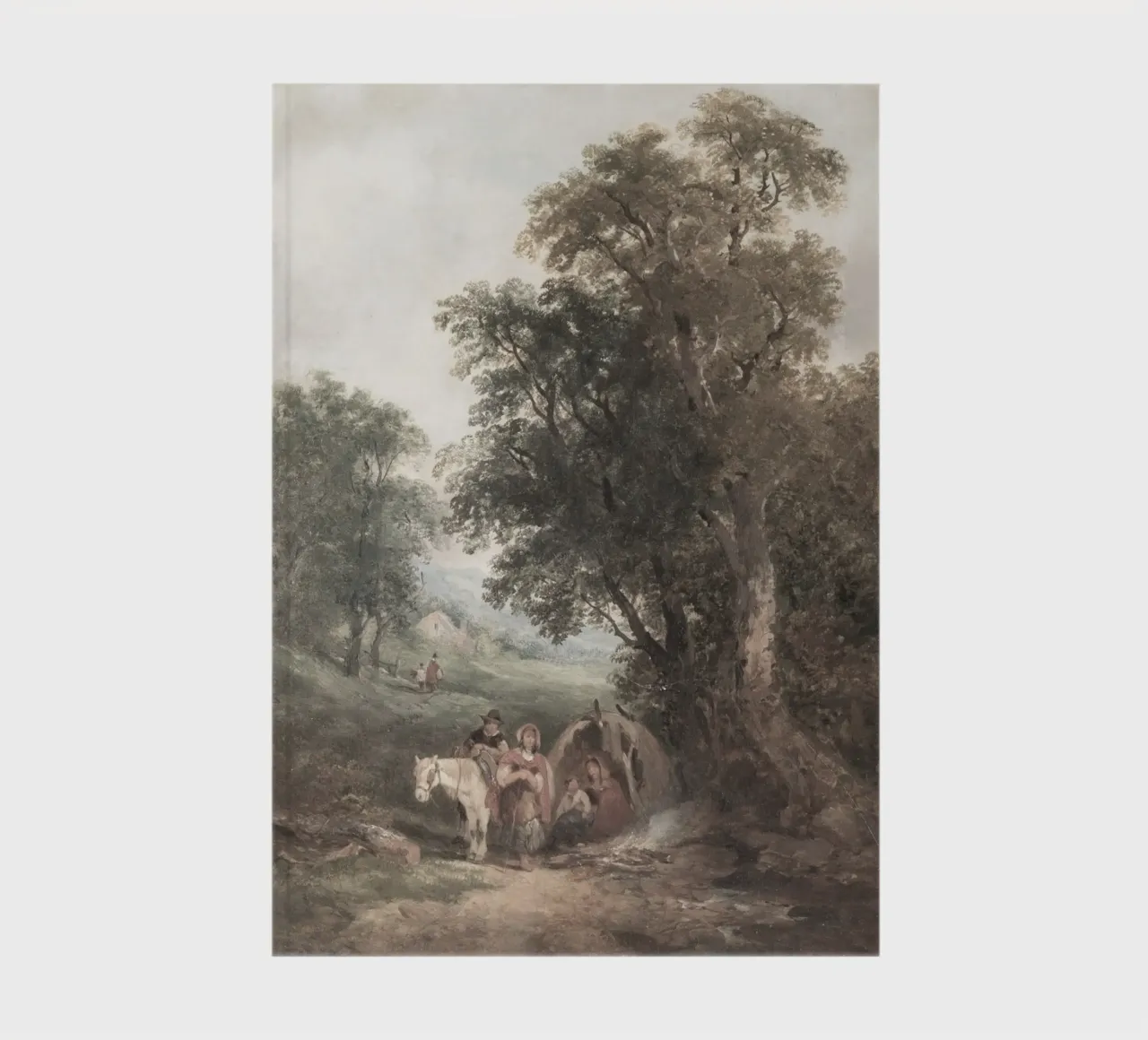 Paesaggio romantico: Traveler's Rest di Forest Edge diario da ClubArt