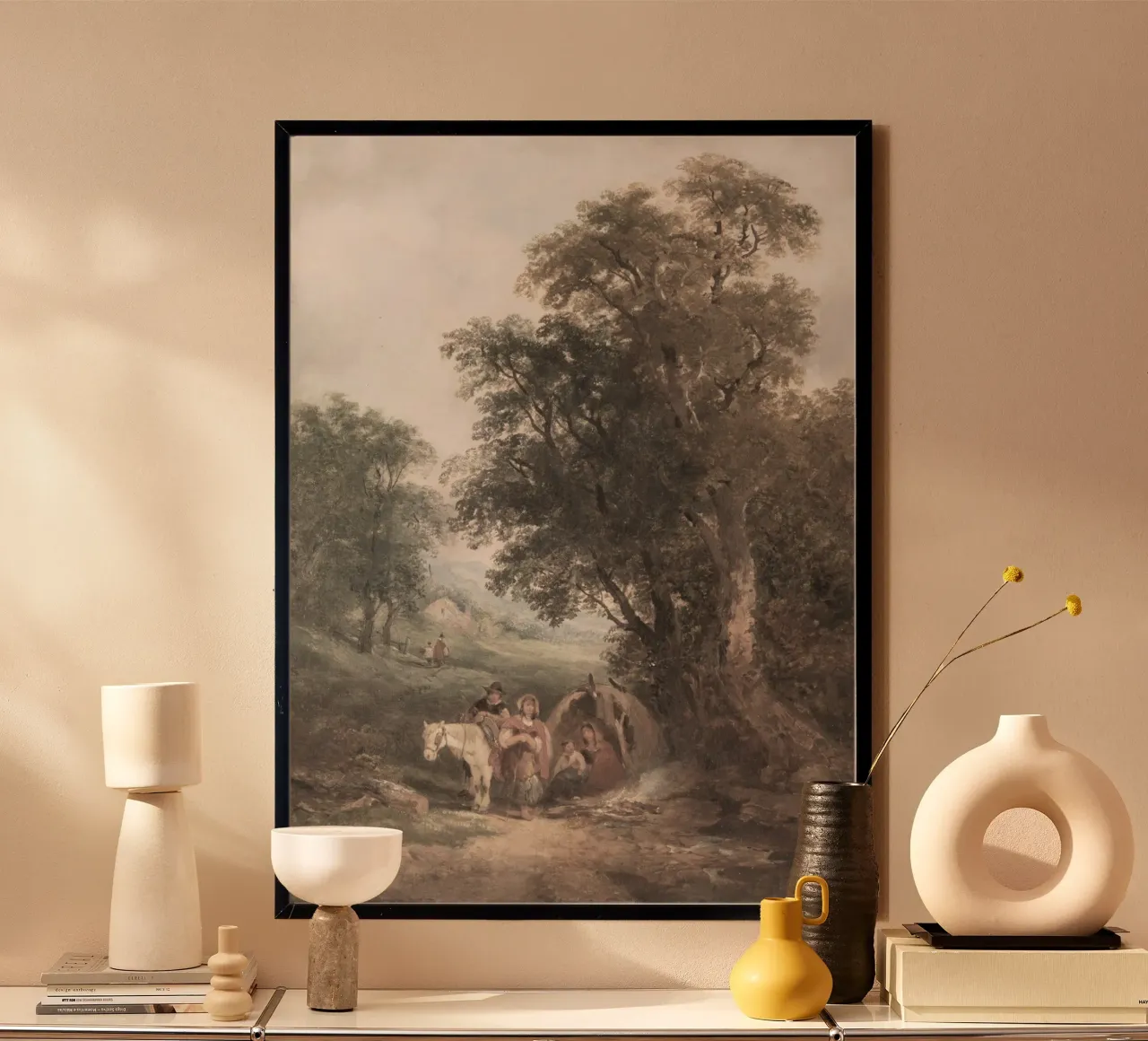 Paesaggio romantico: Traveler's Rest di Forest Edge carta hahnemühle da ClubArt