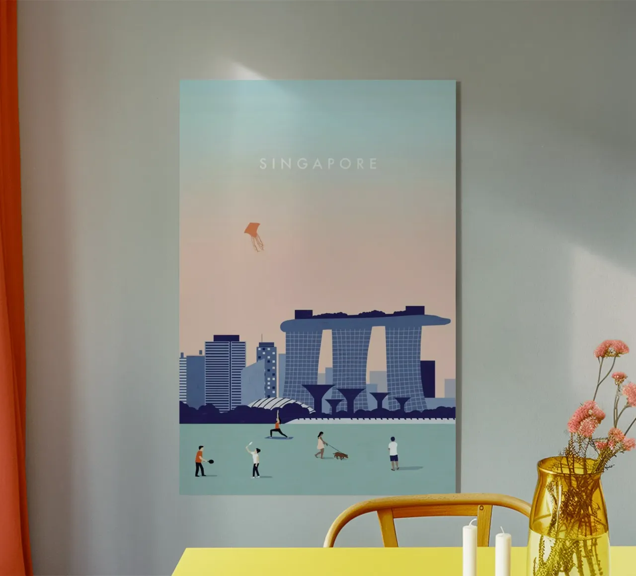 Singapore plexiglass da Katinka Reinke