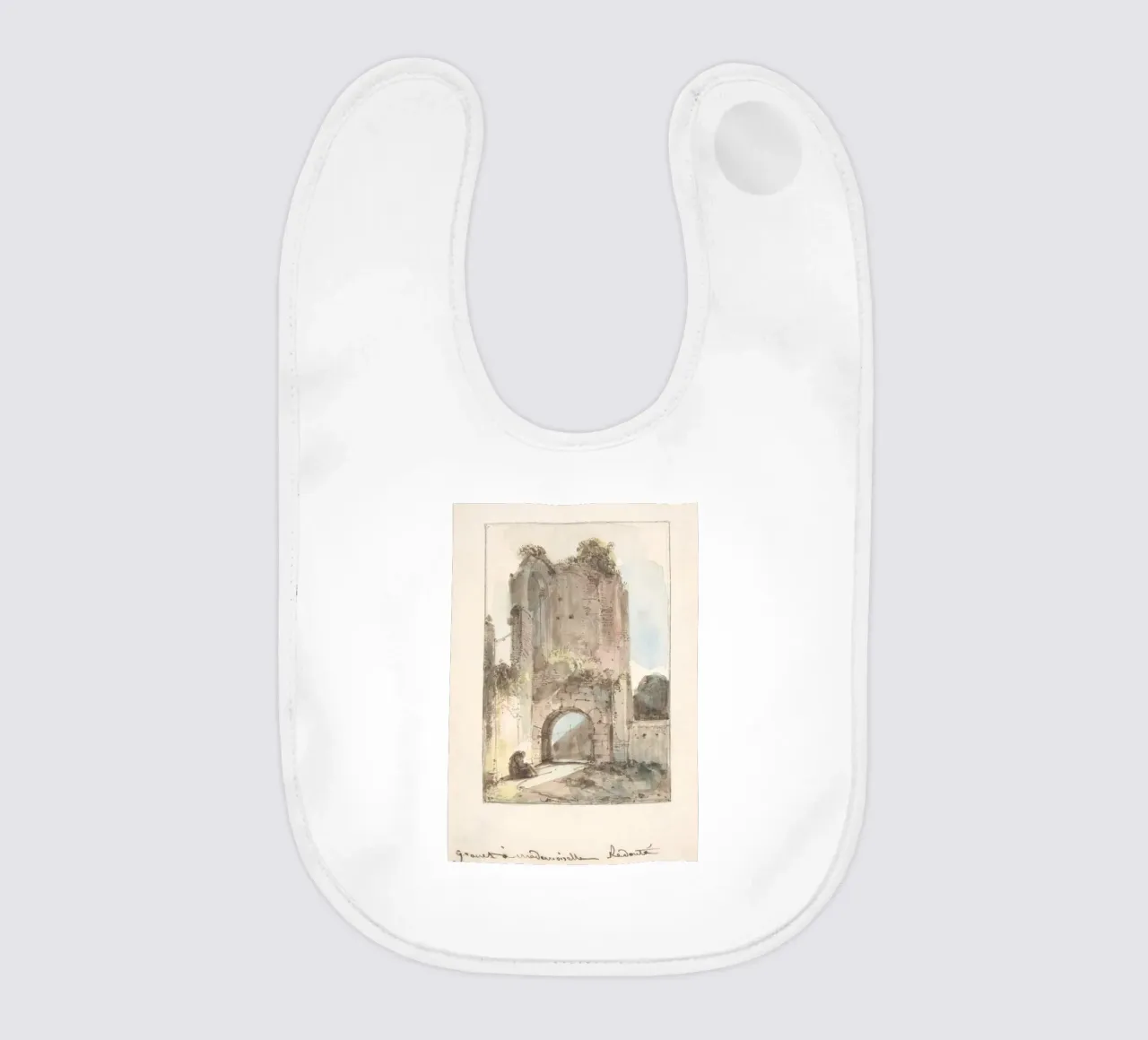 Rovine classiche: Figura seduta di Ancient Archway Art bavaglino da ClubArt