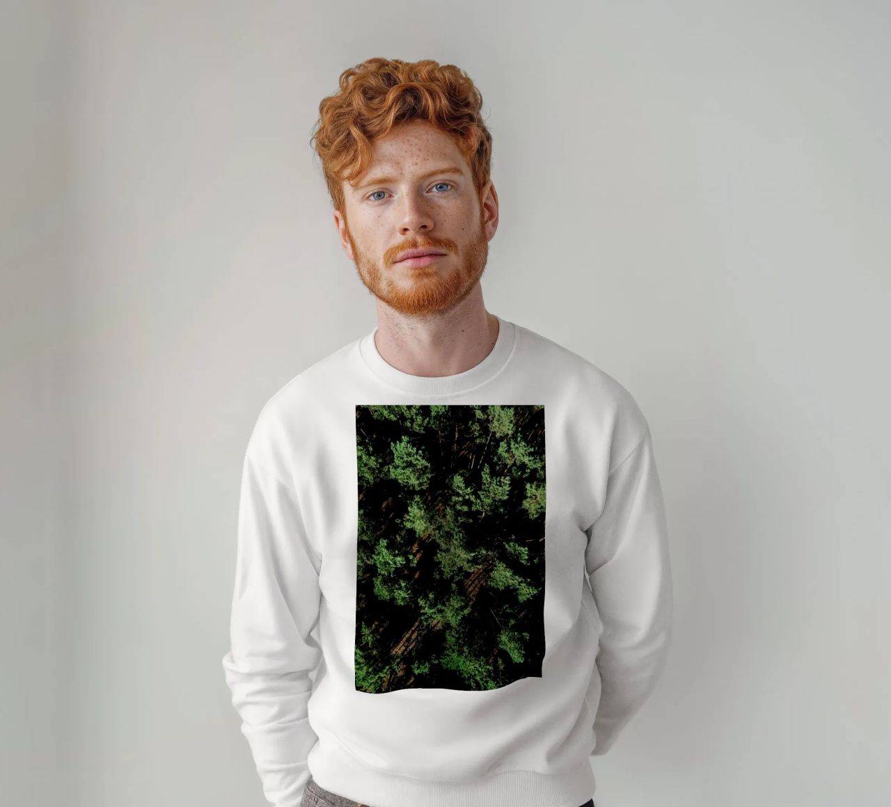 Just A Bunch Of Trees felpa da Sebastian Hilgetag
