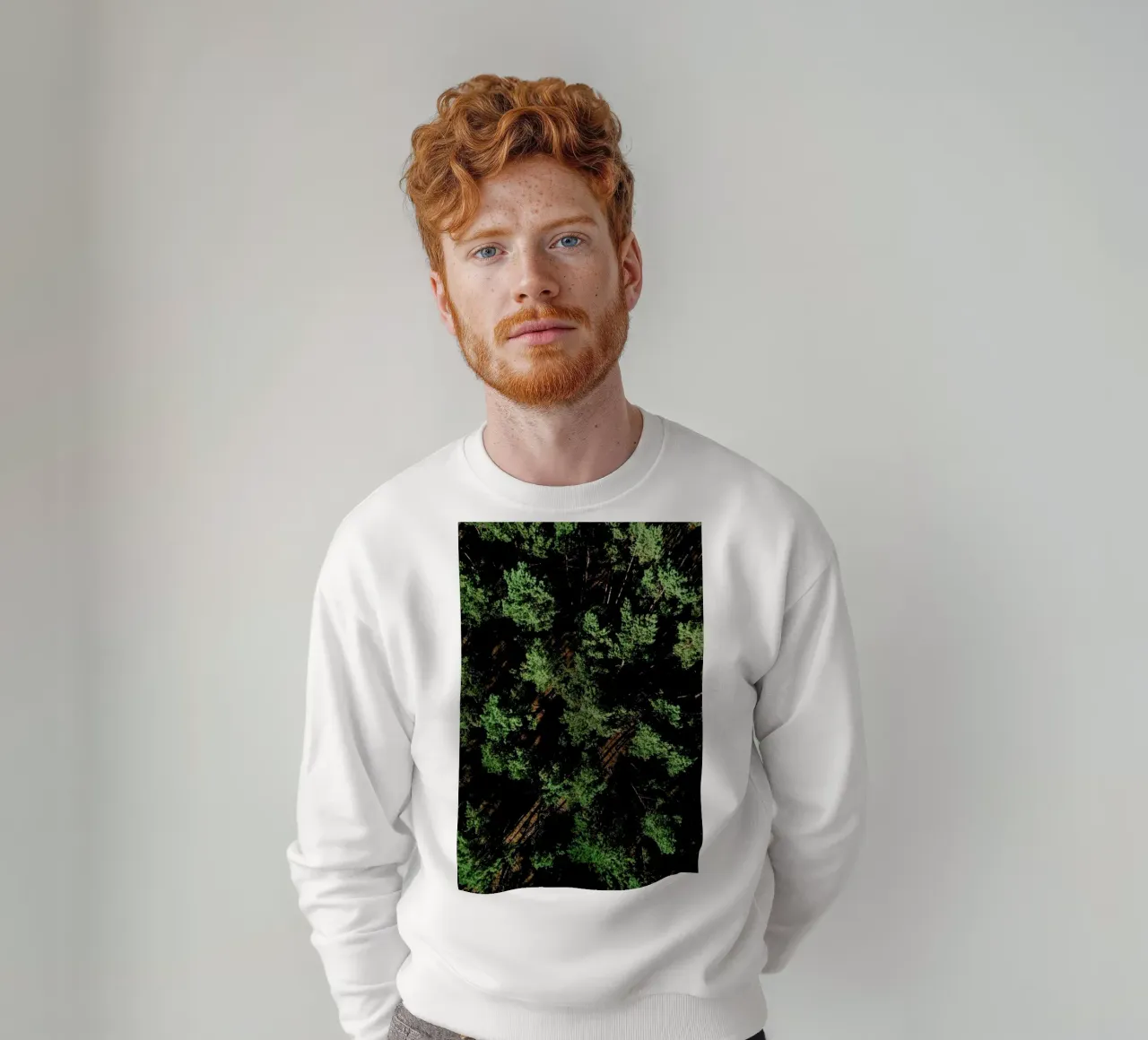 Just A Bunch Of Trees felpa da Sebastian Hilgetag