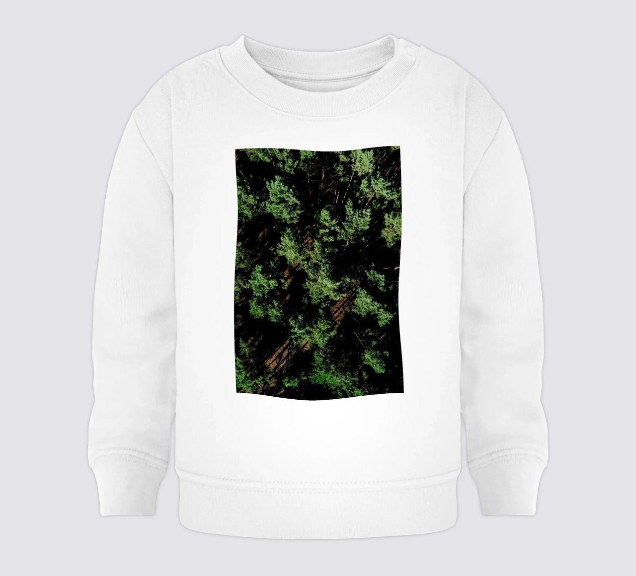 Just A Bunch Of Trees felpa neonato da Sebastian Hilgetag