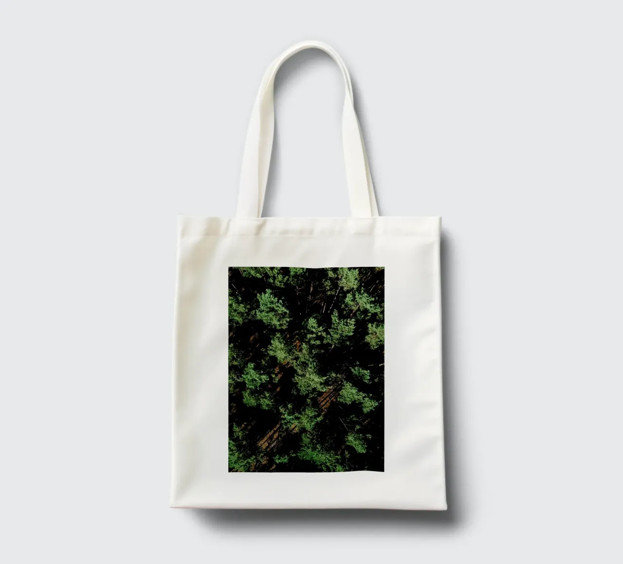 Just A Bunch Of Trees borsa in juta da Sebastian Hilgetag