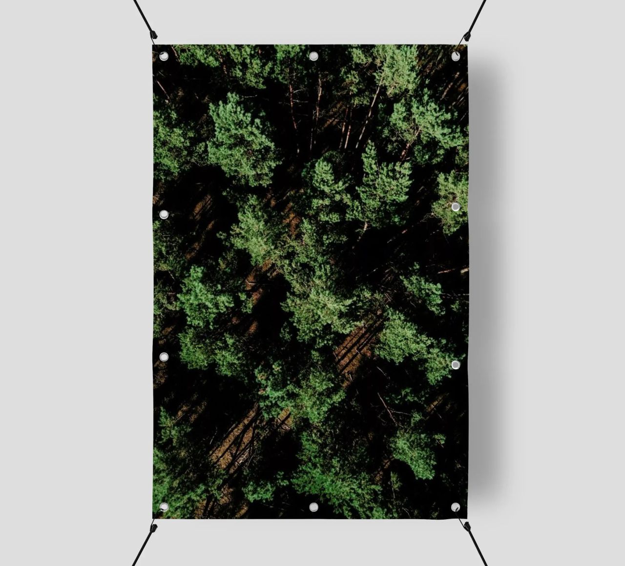 Just A Bunch Of Trees telo in pvc da Sebastian Hilgetag