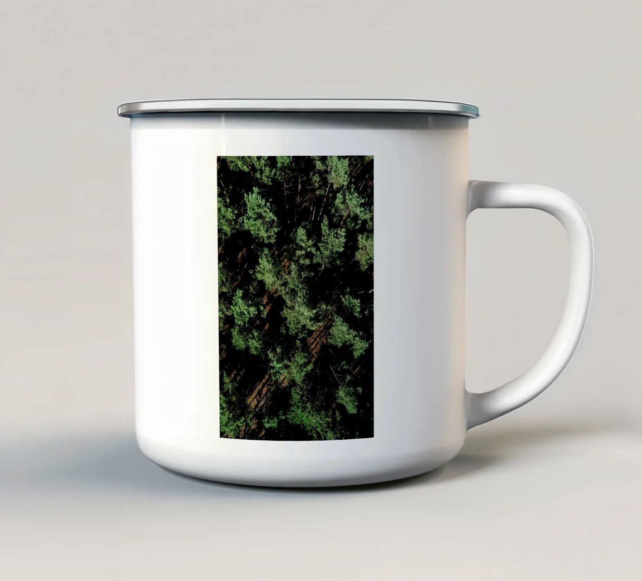 Just A Bunch Of Trees tazza in smalto da Sebastian Hilgetag
