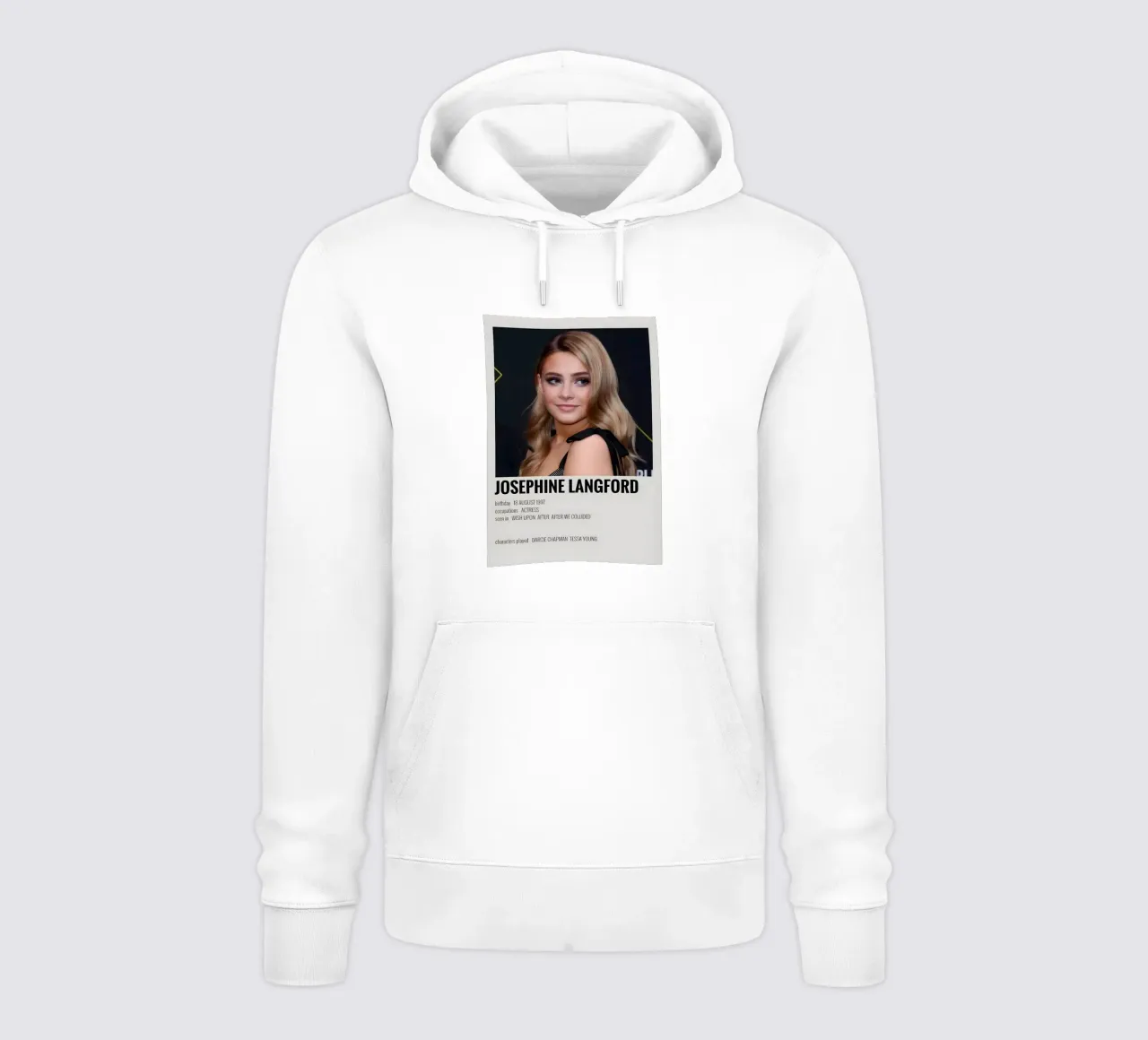JOSEPHINE LANGFORD felpa con cappuccio da MVFminimalist
